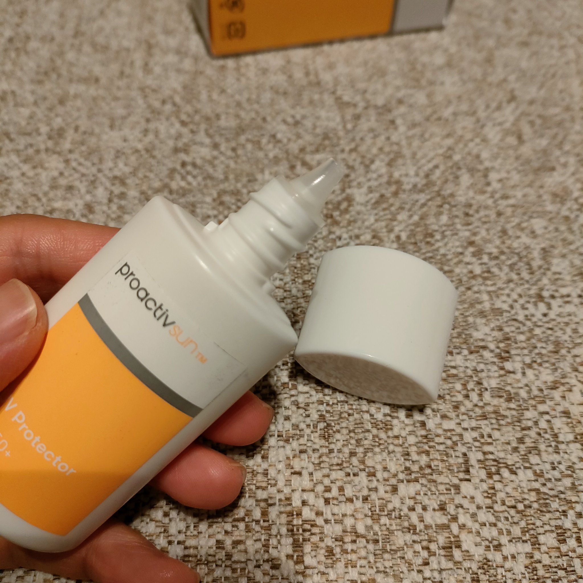 UVプロテクター/プロアクティブ/日焼け止めミルクを使ったクチコミ（2枚目）