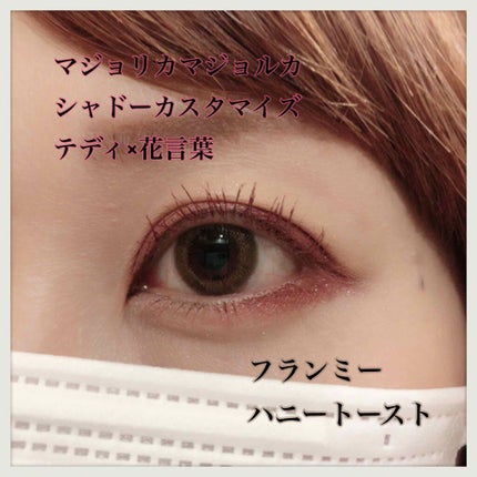 シャドーカスタマイズ/MAJOLICA MAJORCA/単色アイシャドウを使ったクチコミ(1枚目)