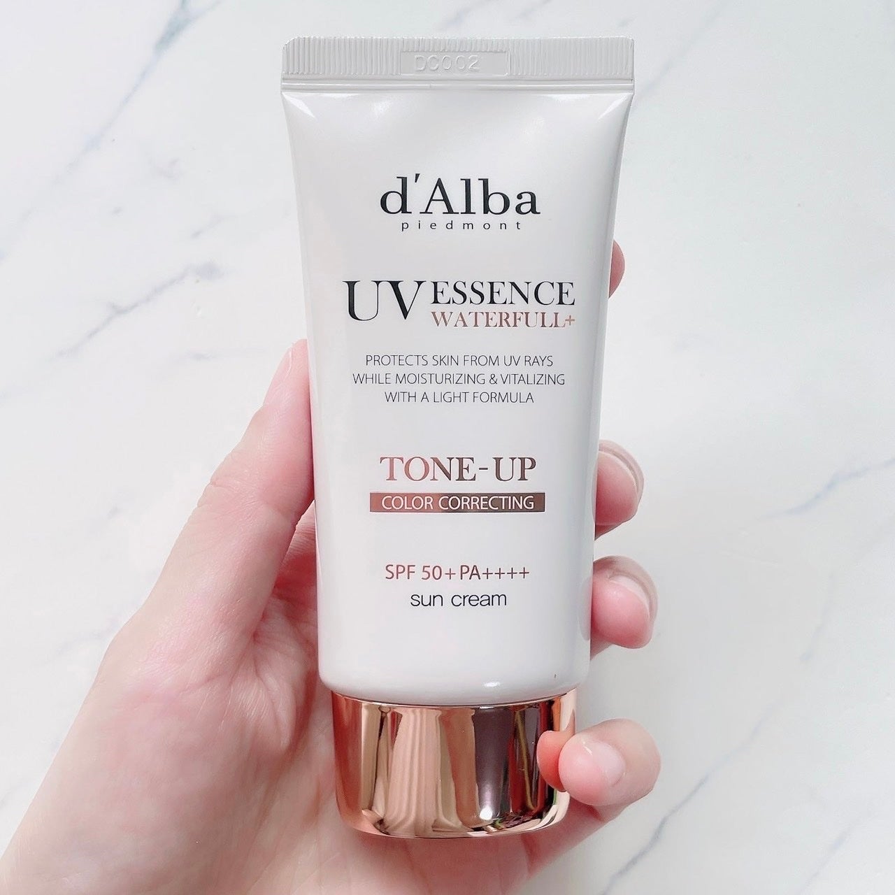 ウォータフルトーンアップサンクリーム/ダルバ/日焼け止めクリームを使ったクチコミ(4枚目)