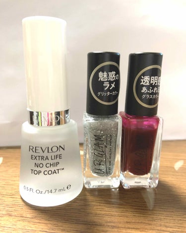 UR GLAM　COLOR NAIL SELECTION RD3＜グラスカラー＞/U R GLAM/マニキュアを使ったクチコミ（2枚目）