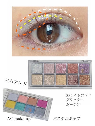 AC 8カラーアイパレット/AC MAKEUP/アイシャドウパレットを使ったクチコミ（2枚目）