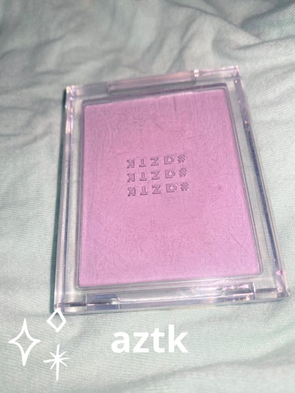 シングルカラーチーク/aZTK/パウダーチークを使ったクチコミ(1枚目)