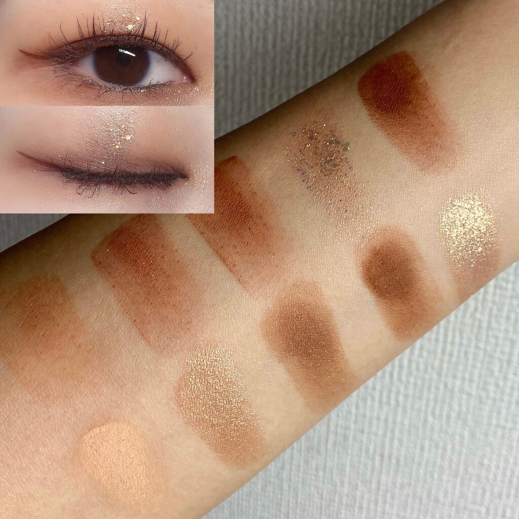 リアルクローズシャドウ/excel/アイシャドウパレットを使ったクチコミ（3枚目）