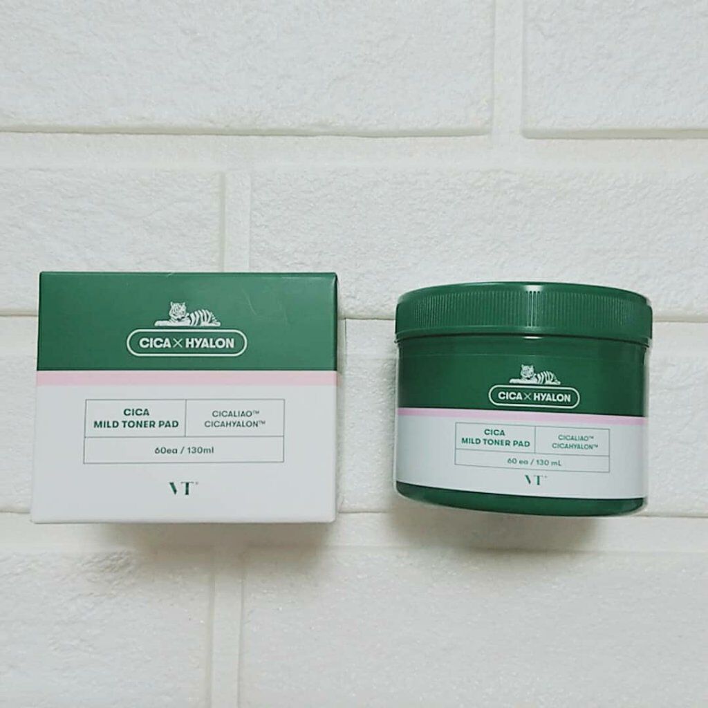 CICA マイルドトナーパッド/VT/トナーパッドを使ったクチコミ(1枚目)