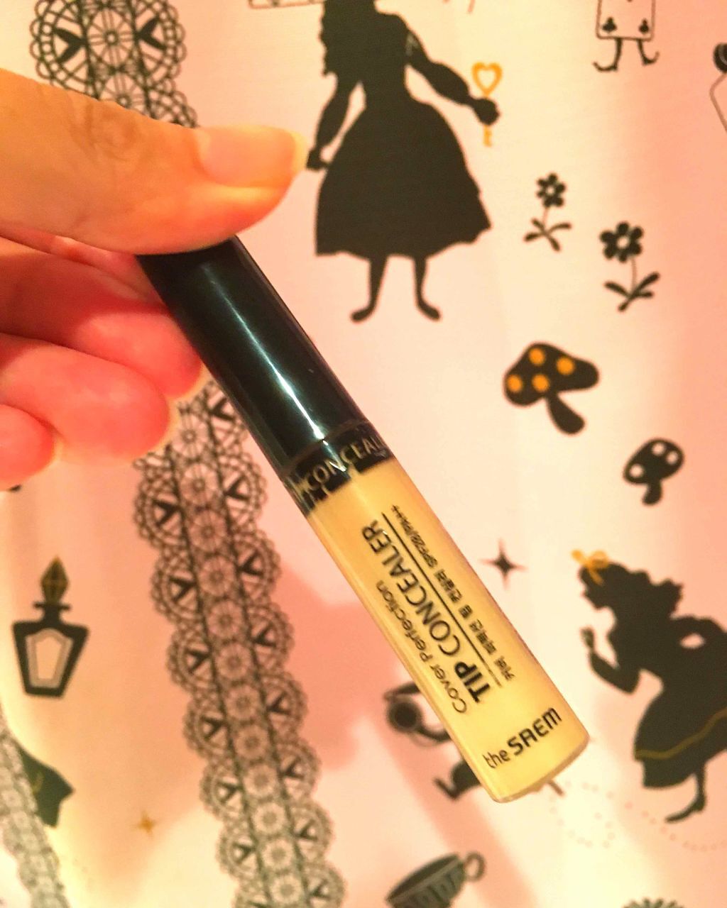 カバーパーフェクション チップコンシーラー/the SAEM/リキッドコンシーラーを使ったクチコミ（1枚目）