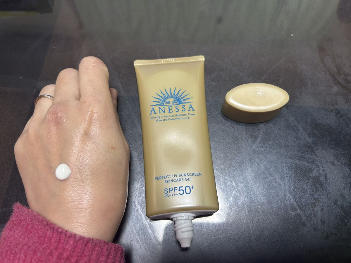 パーフェクトUV スキンケアジェル N/アネッサ/日焼け止め・UVケアを使ったクチコミ（2枚目）