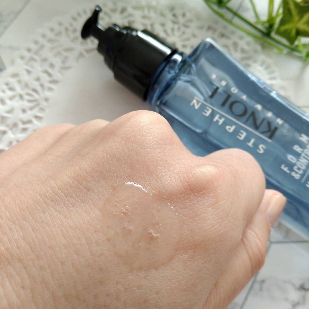 フォルムコントロール ヘアオイル Ｗ/スティーブンノル ニューヨーク/ヘアオイルを使ったクチコミ（3枚目）