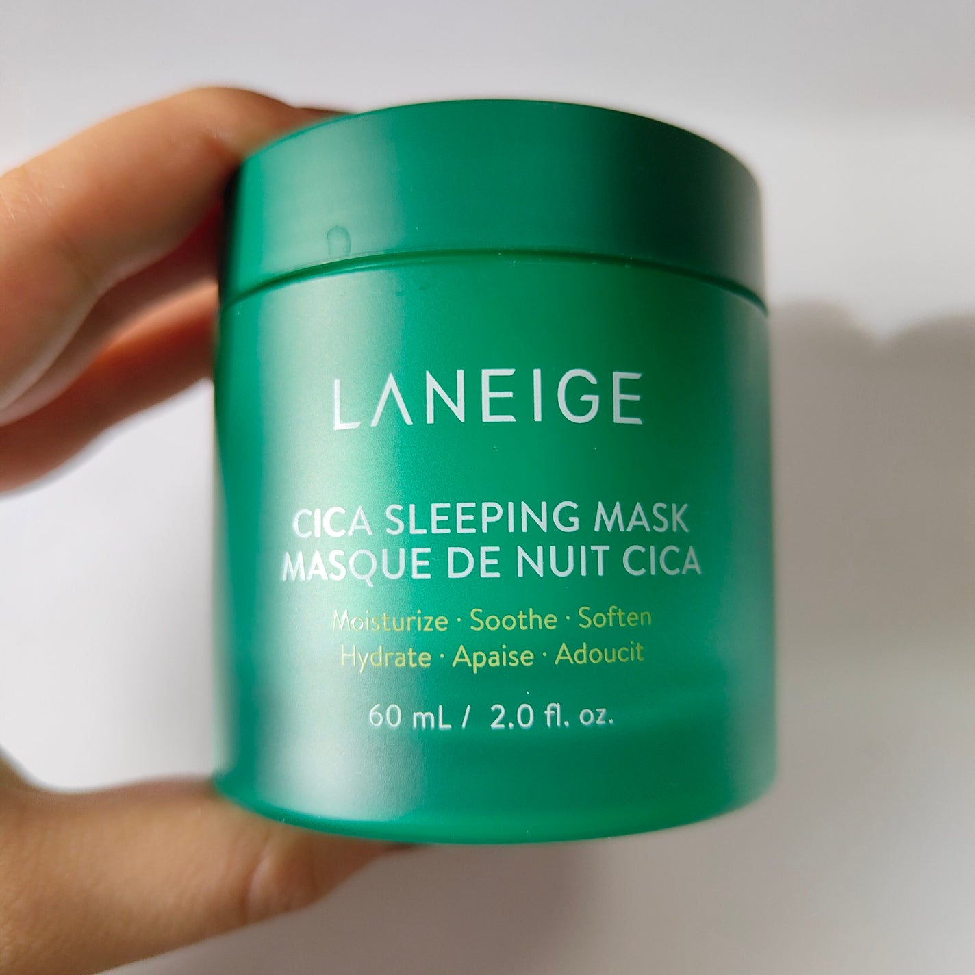 シカスリーピングマスク/LANEIGE/フェイスクリームを使ったクチコミ(5枚目)