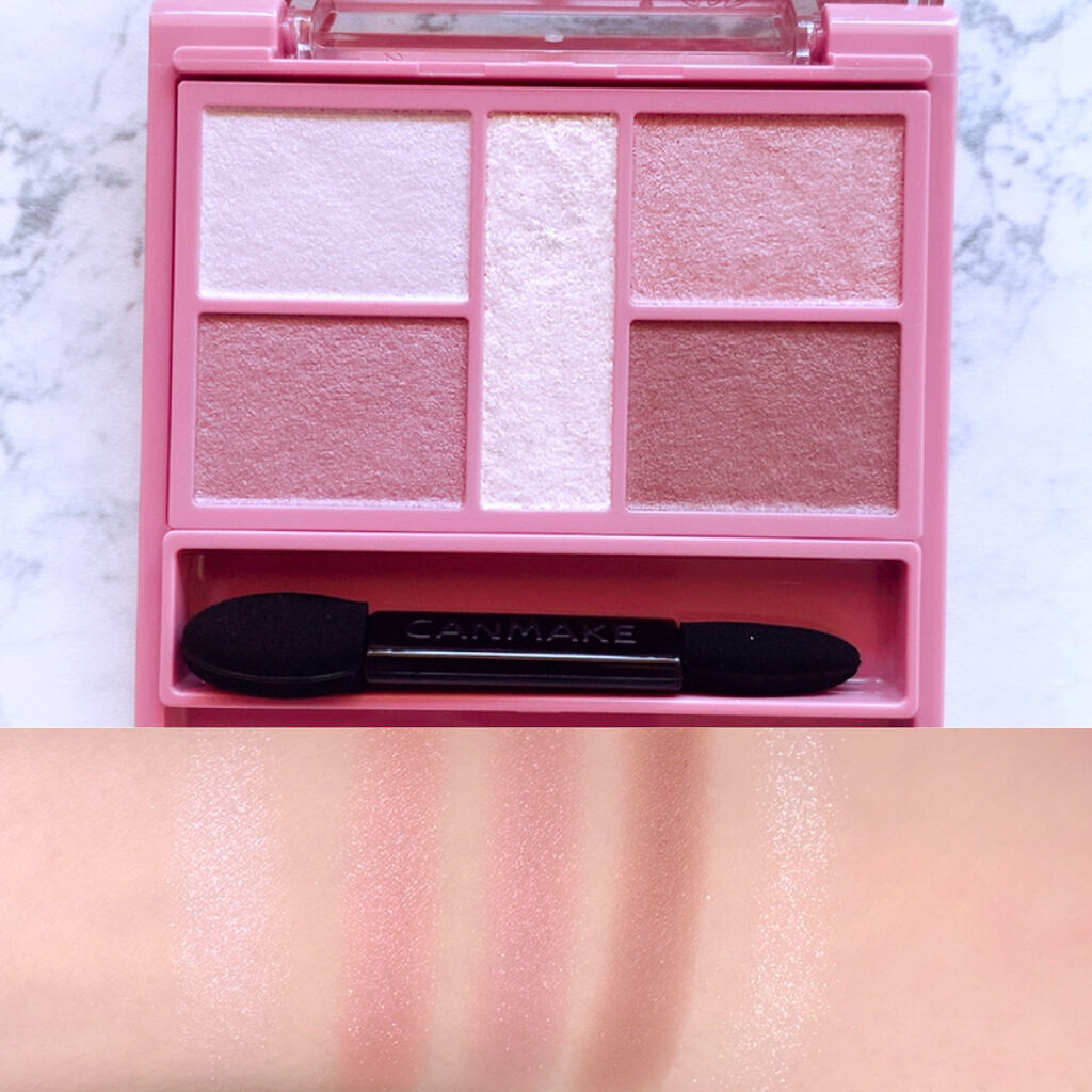 オーロラカクテルグリッター/キャンメイク/アイシャドウを使ったクチコミ（3枚目）