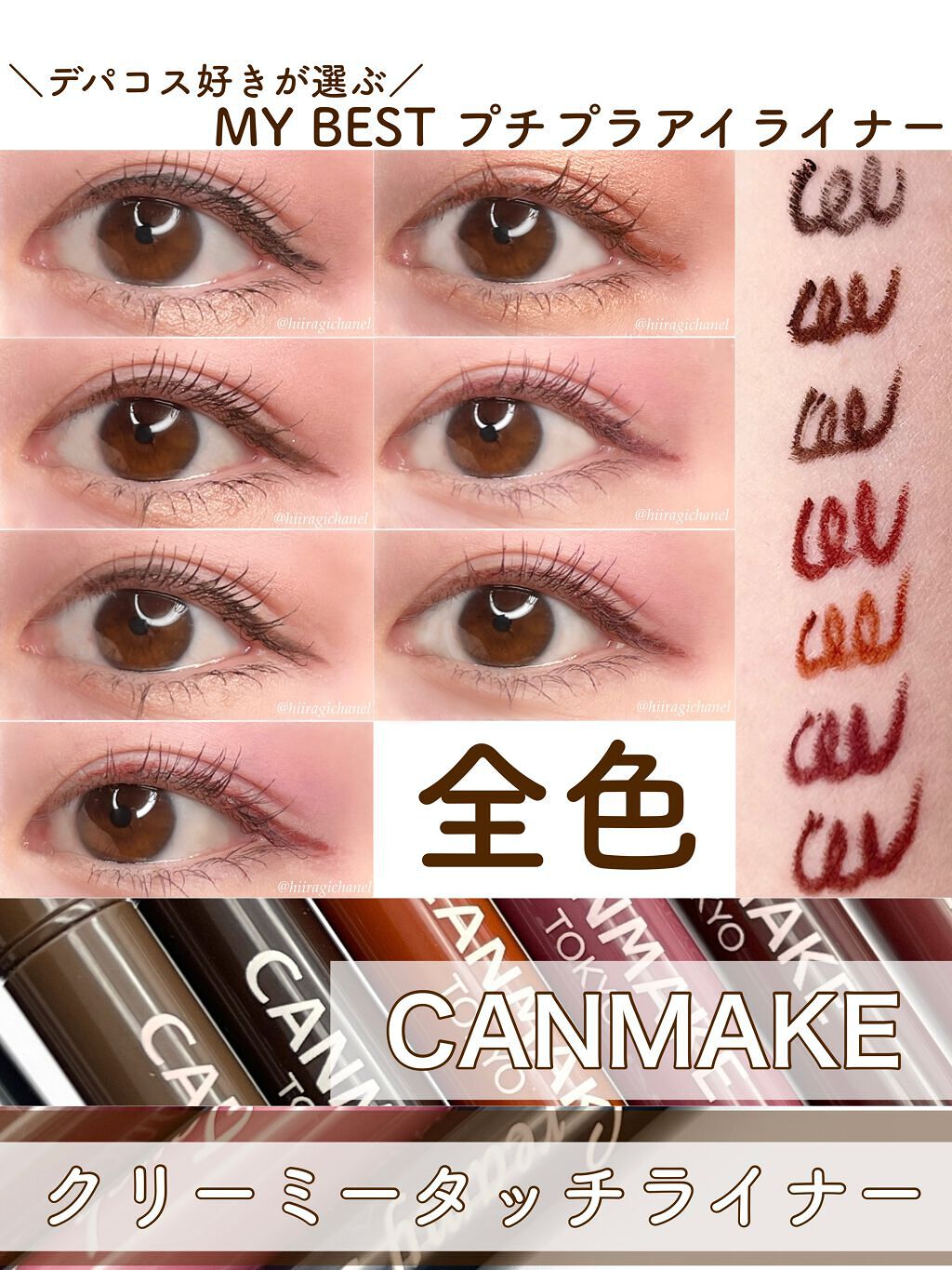 クリーミータッチライナー/キャンメイク/ジェルアイライナーを使ったクチコミ(1枚目)