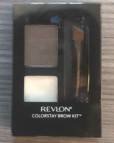 REVLON カラーステイ ブロウ メーカーのクチコミ「日本未発売のレブロンのカラーステイアイブローパウダー✨
口コミが良かったのでカナダで購入。
1.....」（1枚目）