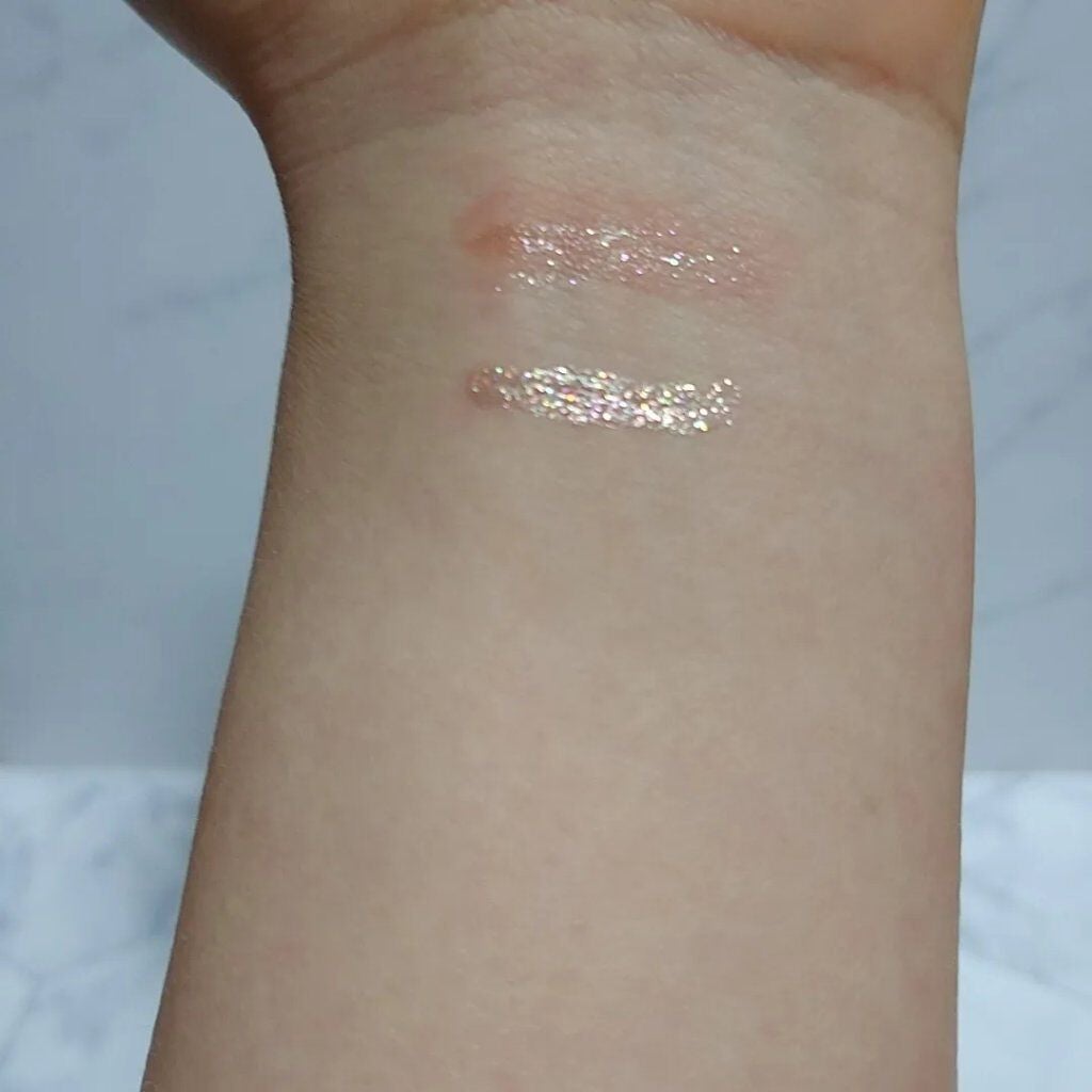 ワオ アイ グリッター/U/CHOO/グリッターを使ったクチコミ(2枚目)