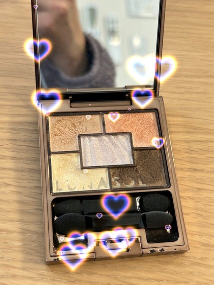 オーロライズアイズ/LUNASOL/アイシャドウパレットを使ったクチコミ(1枚目)