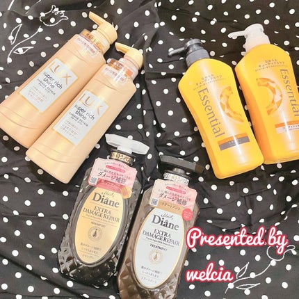 スーパーリッチシャイン ダメージリペア シャンプー/コンディショナー/LUX/市販シャンプーを使ったクチコミ(1枚目)