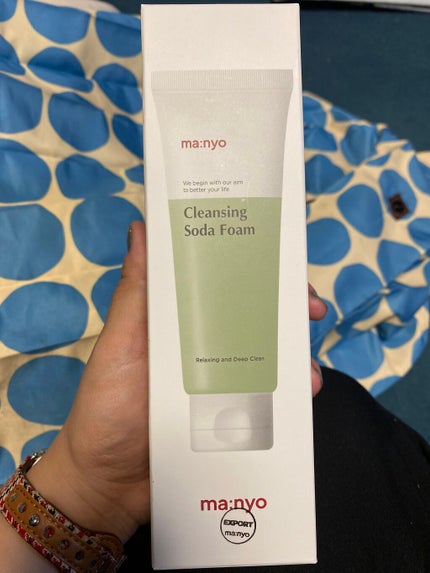 ソーダ洗顔料/manyo/洗顔フォームを使ったクチコミ(1枚目)