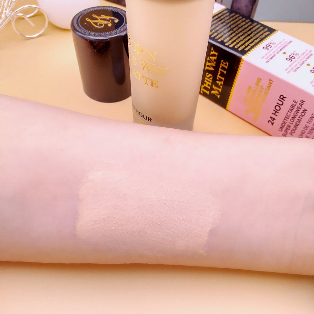 ボーン ディス ウェイ ザ ナチュラル ヌード アイシャドウ パレット/Too Faced/アイシャドウパレットを使ったクチコミ（2枚目）