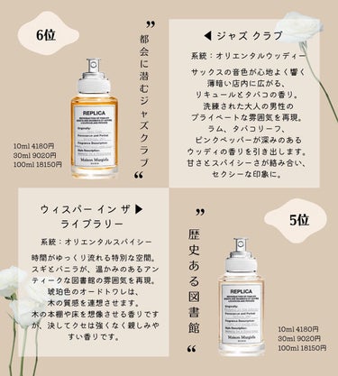 REPLICA/MAISON MARTIN MARGIELA PARFUMS/香水(その他)を使ったクチコミ（4枚目）