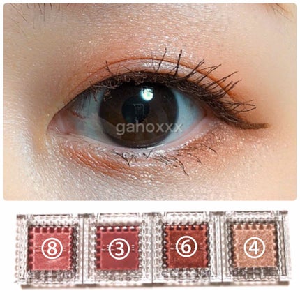 シングルカラーアイシャドウ/CEZANNE/単色アイシャドウを使ったクチコミ(2枚目)