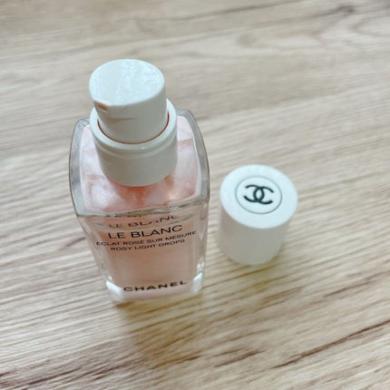 ル ブラン ロージー ドロップス/CHANEL/リキッドハイライトを使ったクチコミ(1枚目)