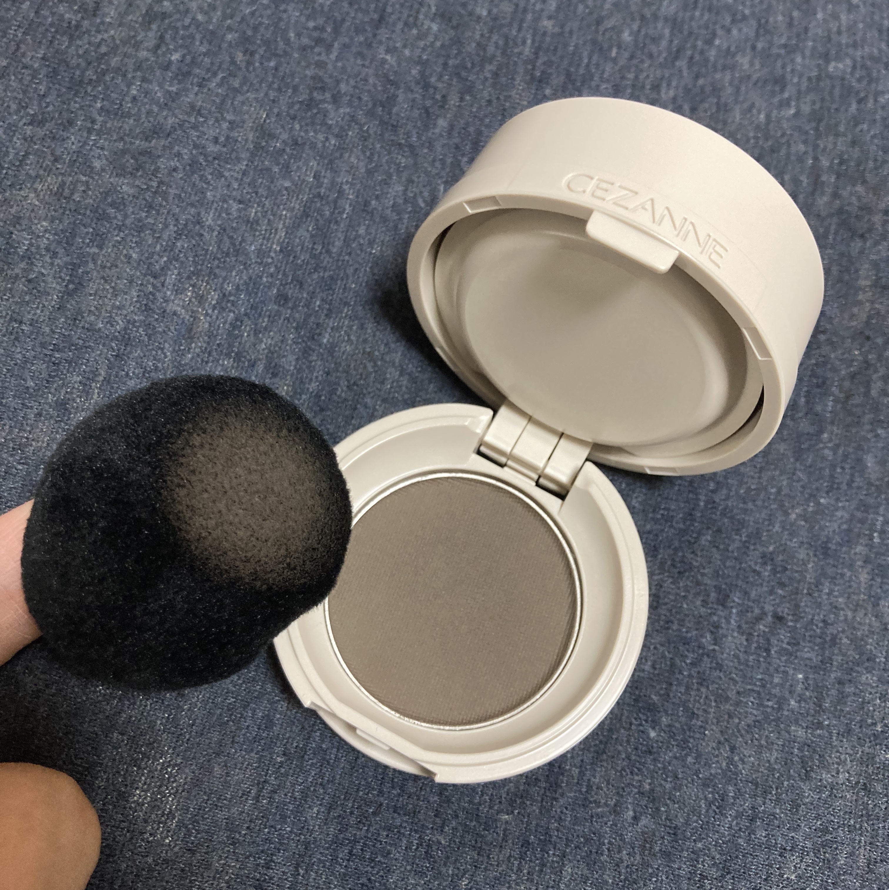 ヘアメイクパウダー/CEZANNE/ヘアケア・スタイリングを使ったクチコミ（3枚目）