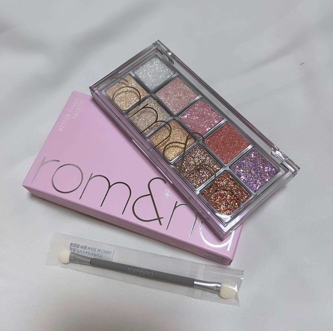 ベターザンパレット/rom&nd/アイシャドウパレットを使ったクチコミ(2枚目)