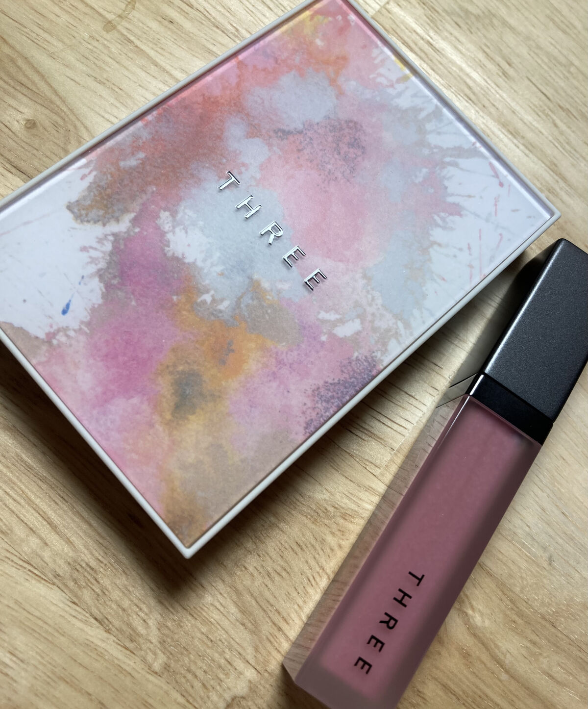 THREE ディヴァインリップジェム X01 BLOOM BOOM/THREE/口紅を使ったクチコミ（1枚目）