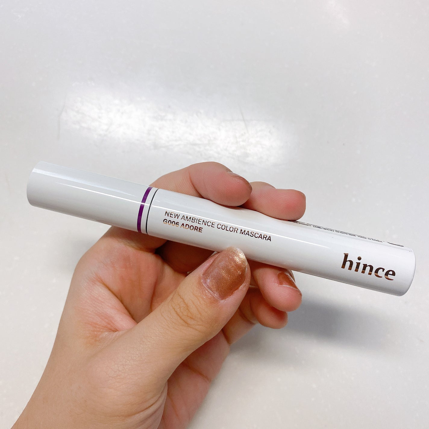 ニューアンビエンスカラーマスカラ/hince/マスカラを使ったクチコミ(9枚目)