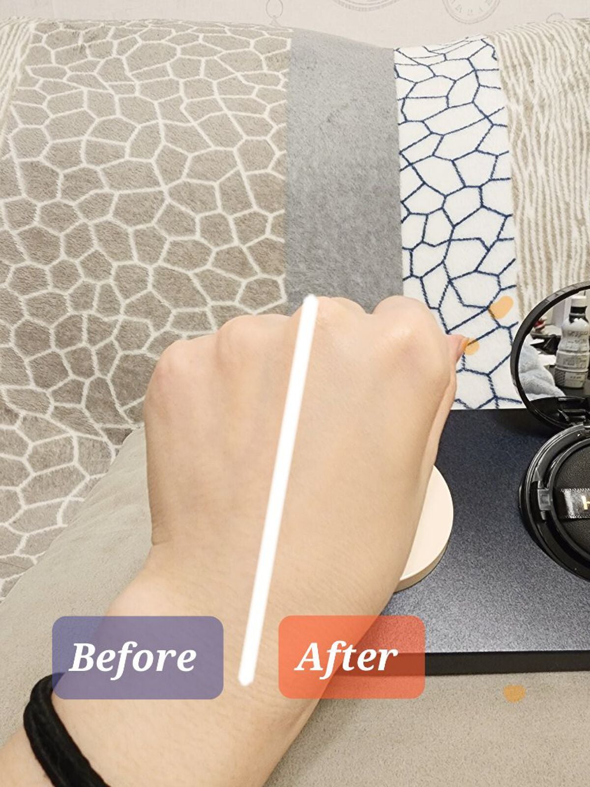 ブラック クッション/HERA/クッションファンデーションを使ったクチコミ(4枚目)