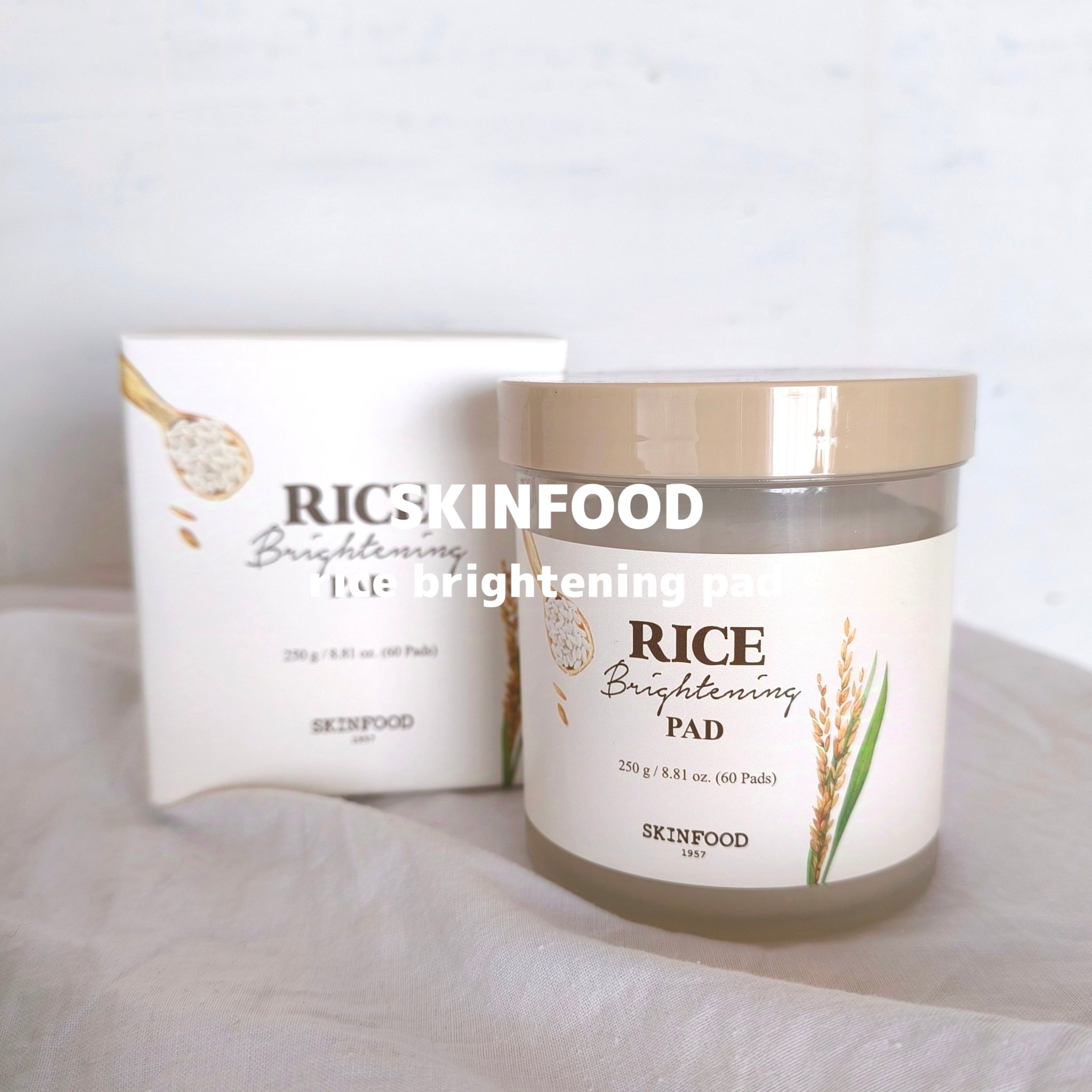 ライスブライトニングパッド/SKINFOOD/トナーパッドを使ったクチコミ（1枚目）