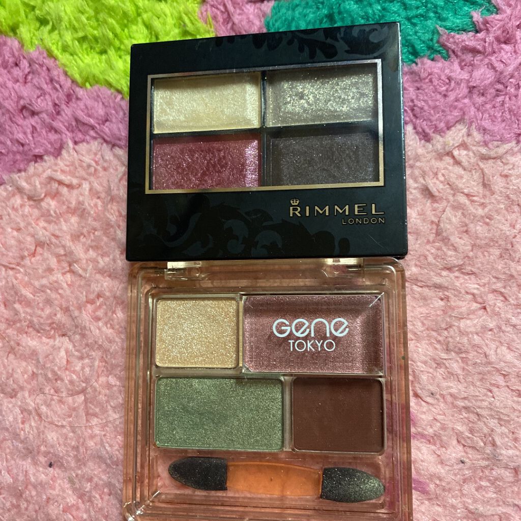 リサ・ラーソン♡クッションファンデマニア on LIPS 「きっと#グリべさんが似合う♡#百均アイシャドウ#リンメル_アイ..」(1枚目)