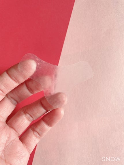 フェイシャルテープ/DAISO/その他スキンケアグッズを使ったクチコミ(7枚目)