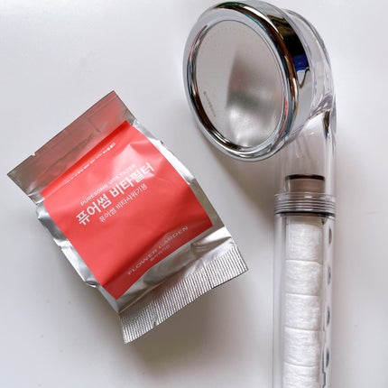 PURESOME PURESOME シャワーヘッドのクチコミ「 PURESOME VITA FILTER
韓国で大ヒットしてる
フィルターとシャワーヘッド.....」(1枚目)