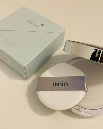 Glow High Cover Cushion/orin/クッションファンデーションを使ったクチコミ(9枚目)