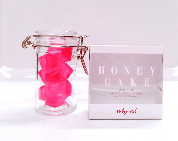 ホネケーキ(ルビーレッド)/SHISEIDO/洗顔石鹸を使ったクチコミ(1枚目)