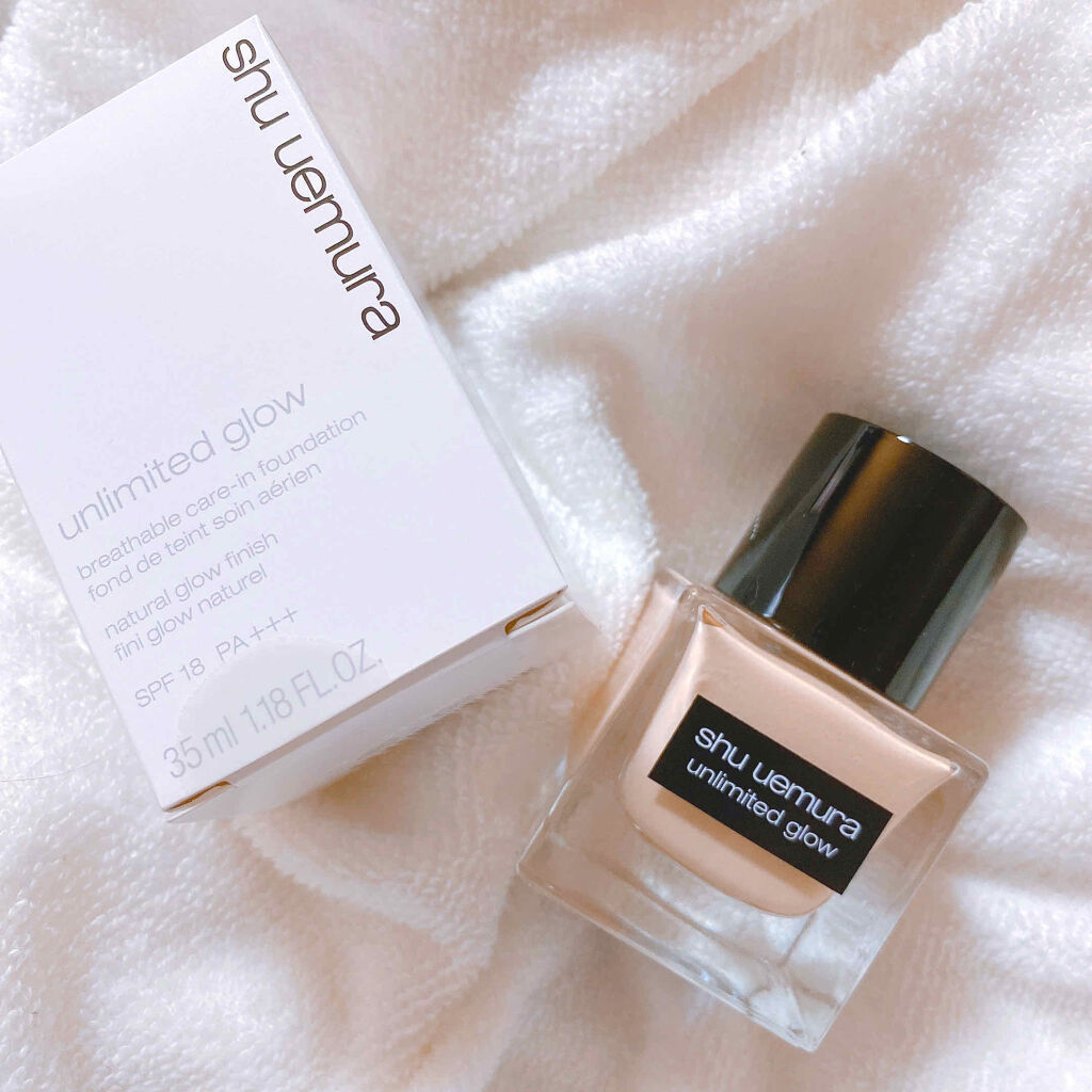 （旧）アンリミテッド ラスティング フルイド/shu uemura/リキッドファンデーションを使ったクチコミ（1枚目）