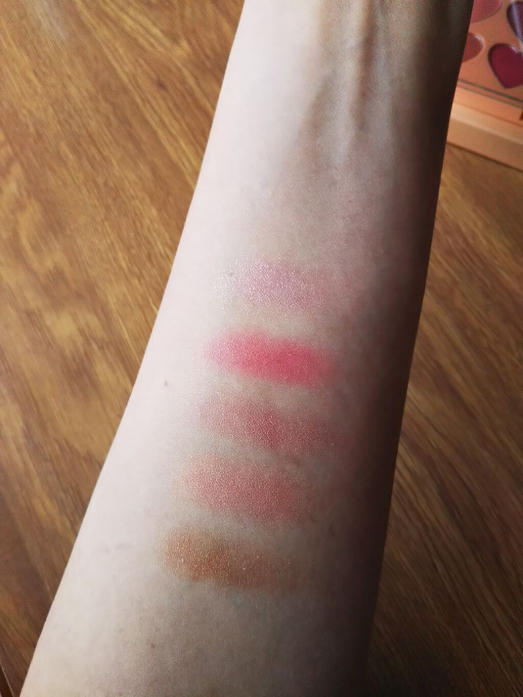 ラブミー シャドウパレット ラブデイズ/the SAEM/アイシャドウパレットを使ったクチコミ(4枚目)