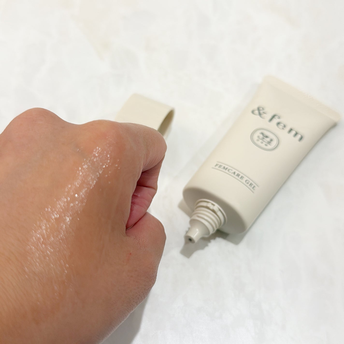 アンドフェム フェムケア美白ジェル/&fem/ボディクリームを使ったクチコミ(6枚目)