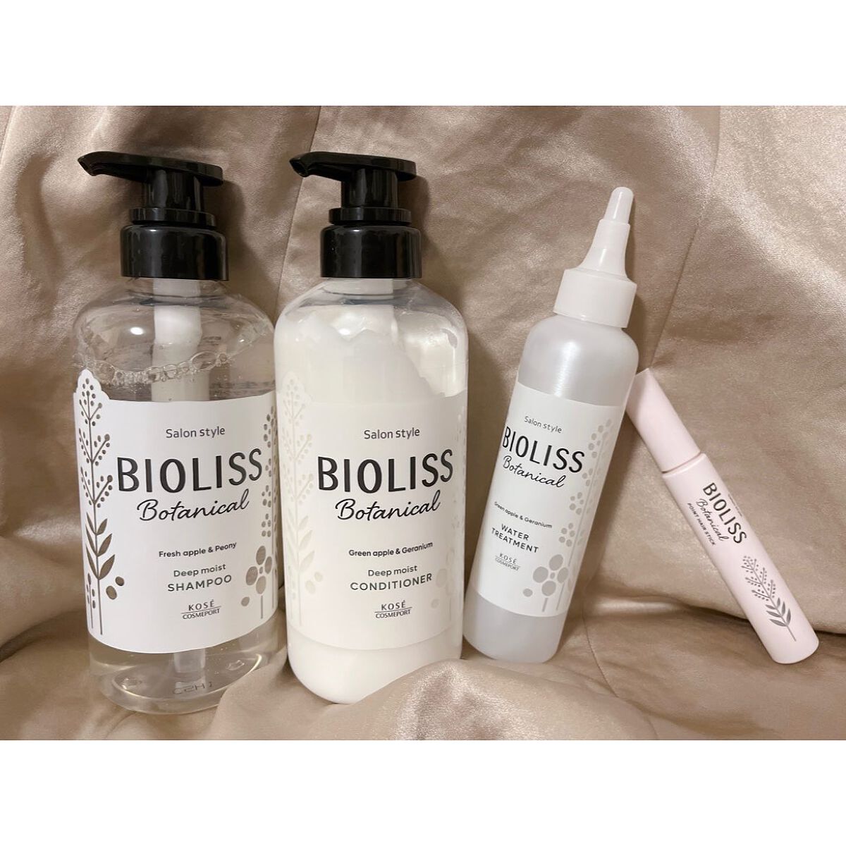 SSビオリス ボタニカル シャンプー／コンディショナー(ディープモイスト)/SSビオリス/市販シャンプーを使ったクチコミ（1枚目）