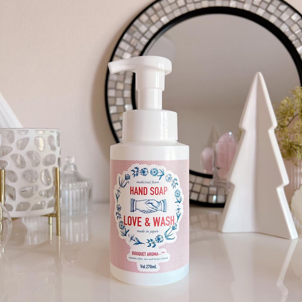 saayacosme on LIPS 「ウイルス・細菌に効く、薬用泡ハンドソープLOVE&WASH\手..」(4枚目)