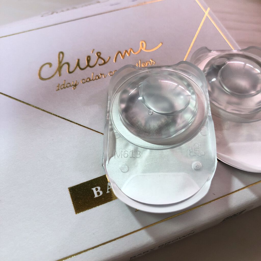 Chu's me 1day/Chu's me/ワンデー(1DAY)カラコンを使ったクチコミ(1枚目)