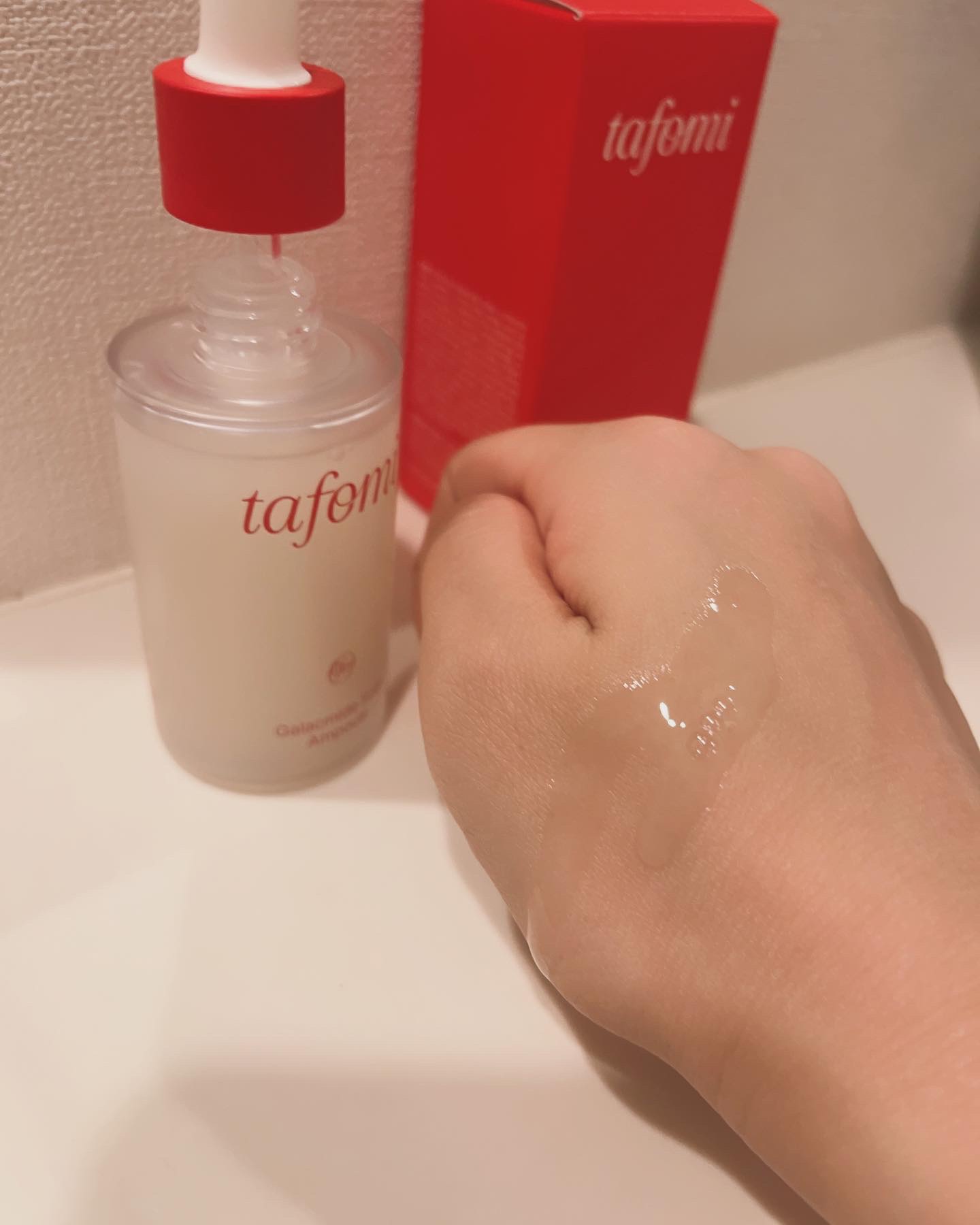 ガラマイドソークアンプル/TAFOMI/美容液を使ったクチコミ（3枚目）