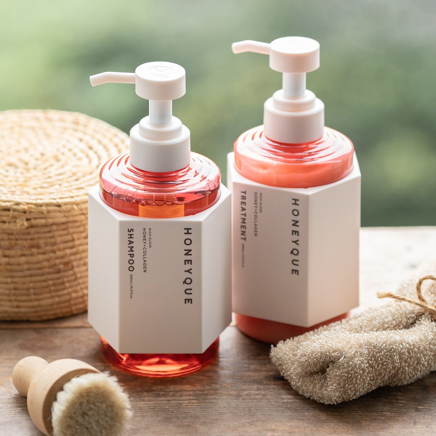 リッチグロス シャンプー シャイニー／ヘアトリートメント シャイニー/ハニーク/市販シャンプーを使ったクチコミ（1枚目）