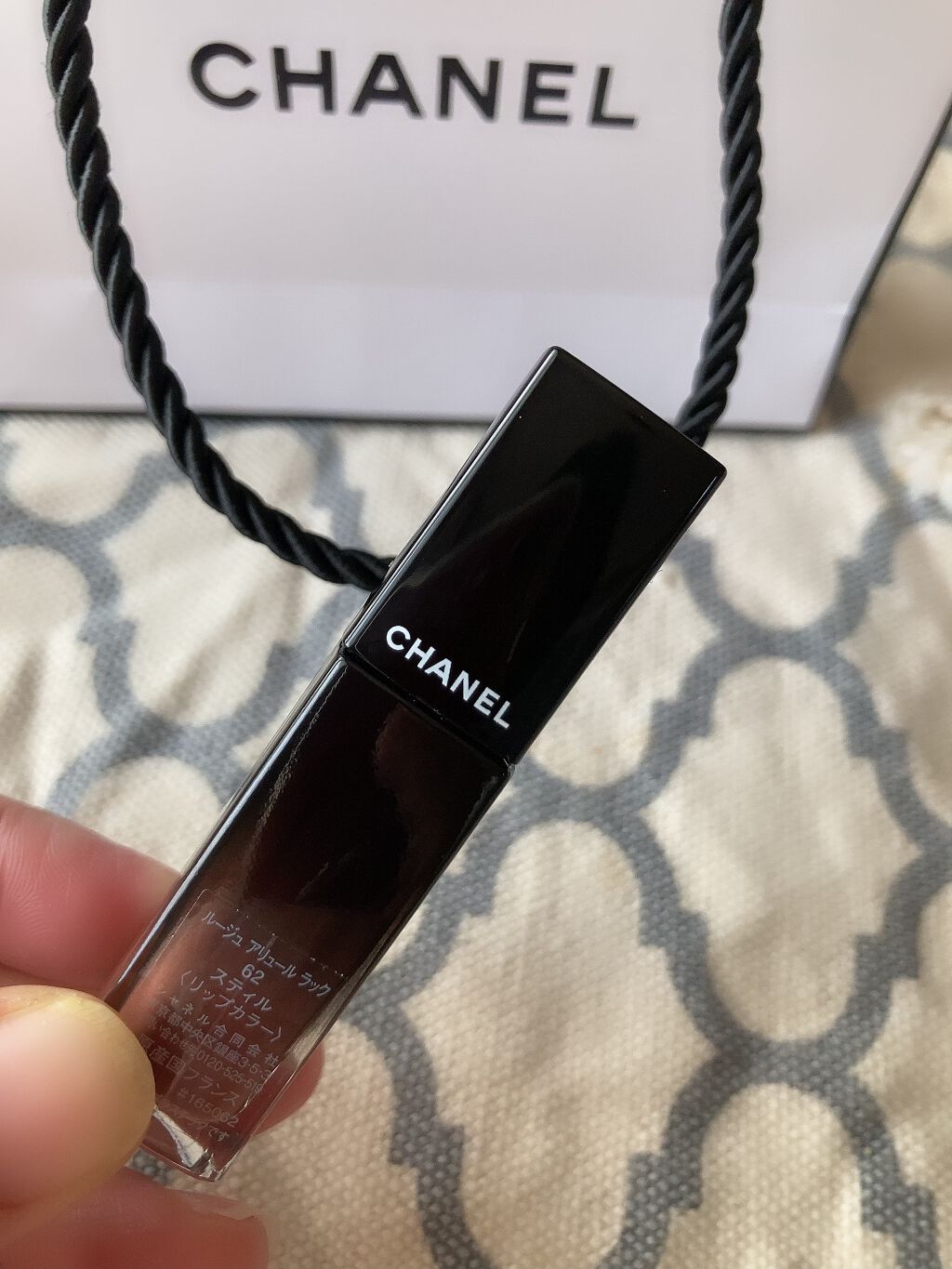 ルージュ アリュール ラック/CHANEL/口紅を使ったクチコミ(1枚目)