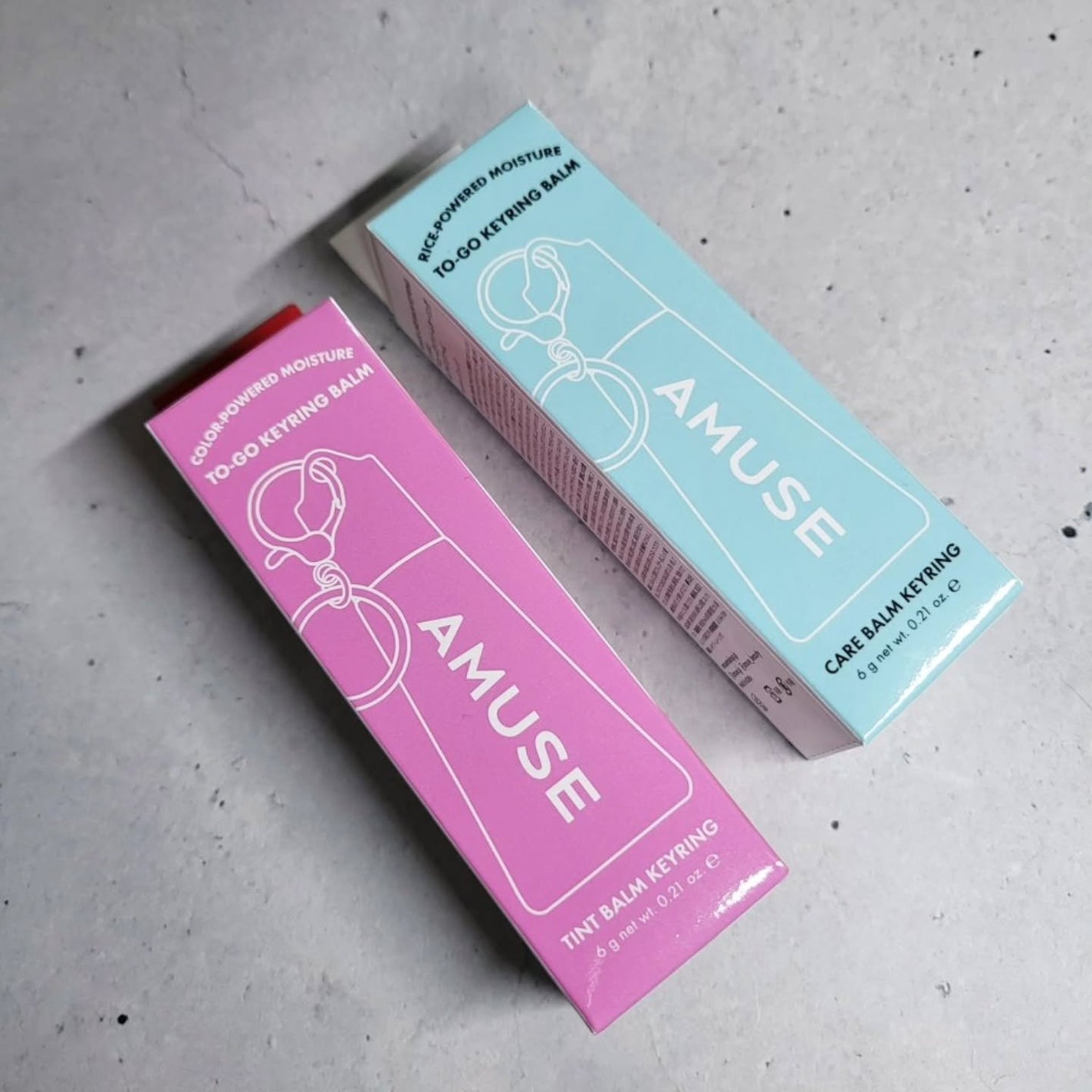 ケア/ティントバームキーリング/AMUSE/リップグロスを使ったクチコミ(4枚目)
