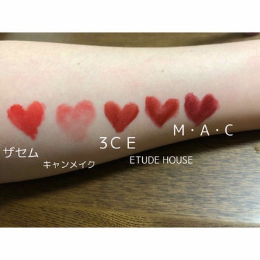 ディア マイエナメル リップトーク/ETUDE/口紅を使ったクチコミ（2枚目）