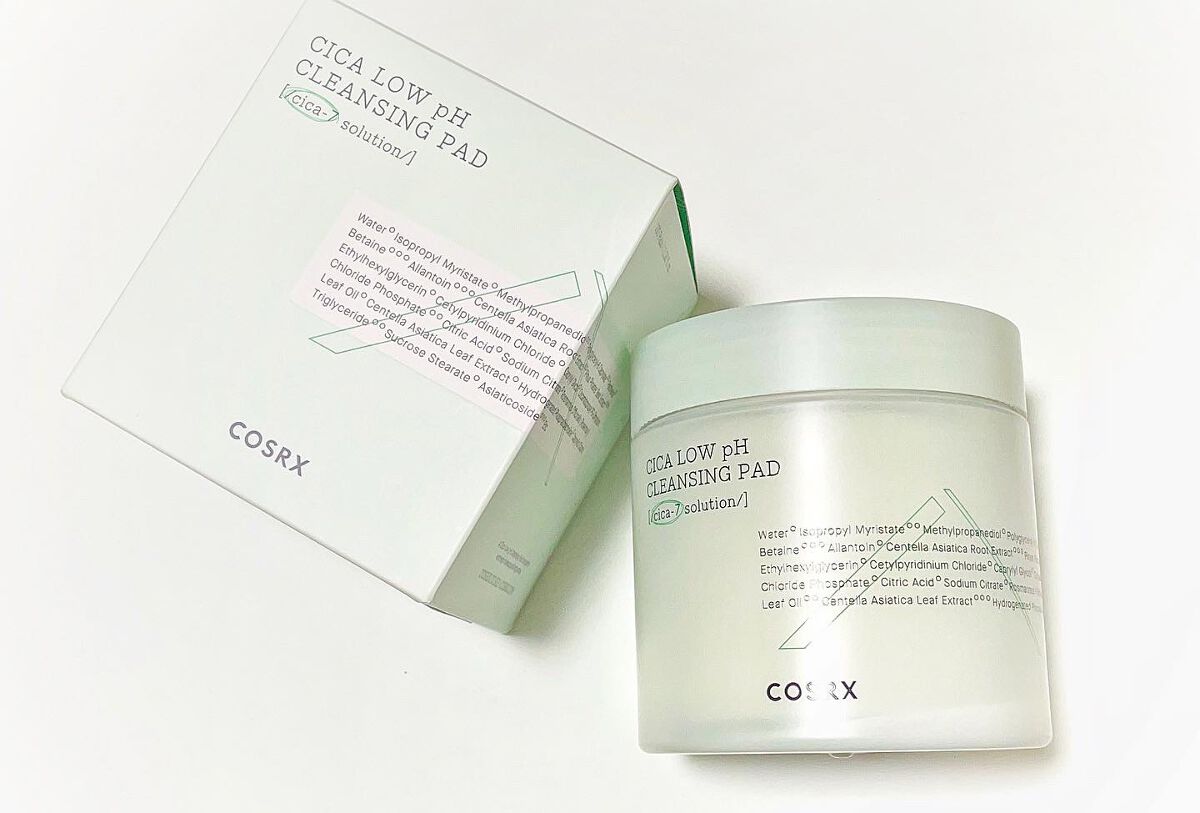 ピュアフィットシカ弱酸性クレンジングパッド /COSRX/クレンジングシートを使ったクチコミ(1枚目)