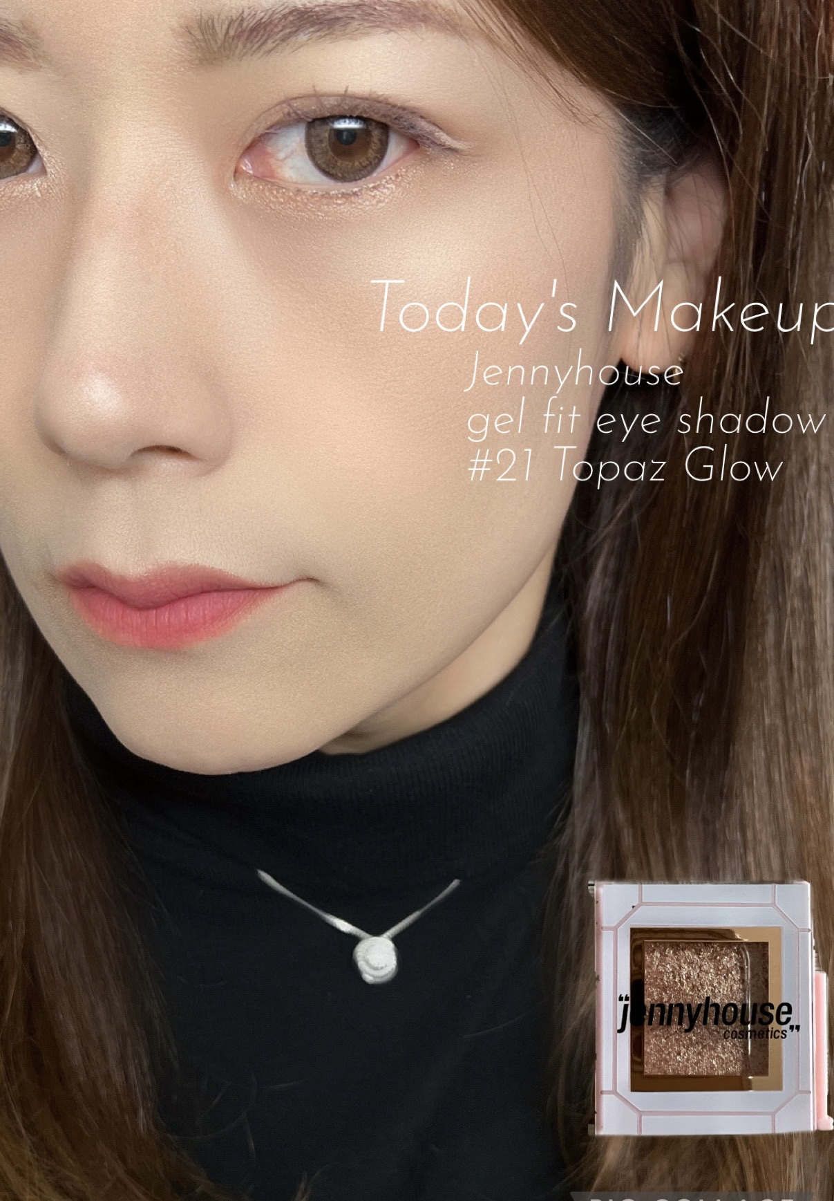 エアーフィットアーティストシャドウ/jenny house/単色アイシャドウを使ったクチコミ（1枚目）