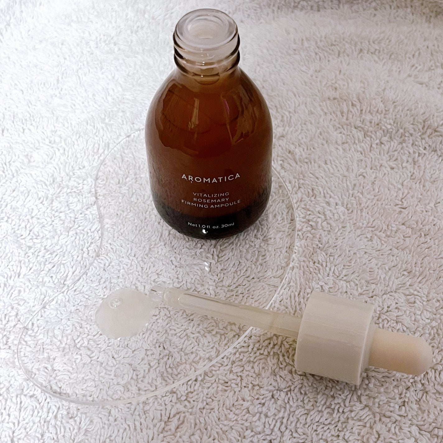 バイタライジング ローズマリー ファーミング アンプル/AROMATICA/美容液を使ったクチコミ(2枚目)