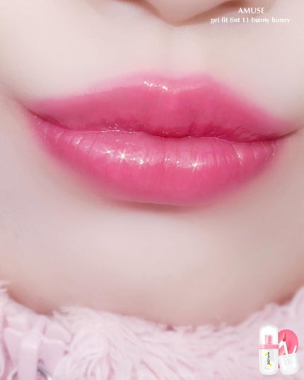 ジェルフィットティント 11 バニバニ/AMUSE/リップティントの画像