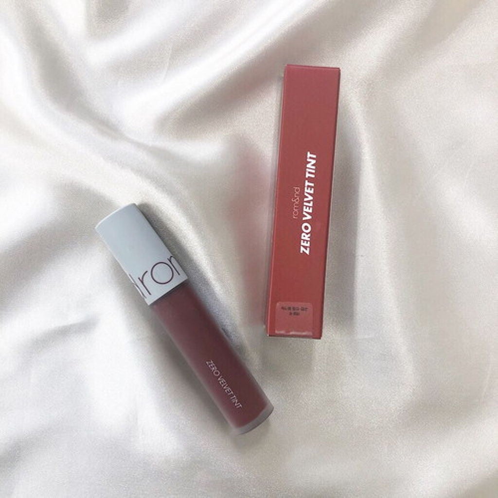 ゼロベルベットティント/rom&nd/リップティントを使ったクチコミ(1枚目)